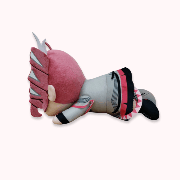 Lying Kasane Teto Plush with Hairpin 5